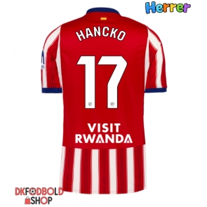Atletico Madrid David Hancko #17 Hjemmebanetrøje 2026-27 Kort ærmer